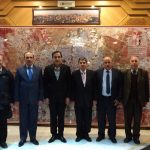 رئيس الاتحاد وعدد من أعضاء المكتب التنفيذي في زيارة إلى حلب