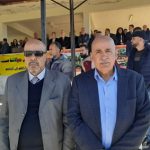 وقفة تضامنية مع أهلنا في الجولان المحتل في قرية عين التينة في الجولان