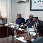 ندوة في اتحاد الكتاب العرب حول المؤامرة على سورية والمقاومة