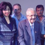 من أجواء حفل تكريم الباحث والفنان التشكيلي بشير زهدي